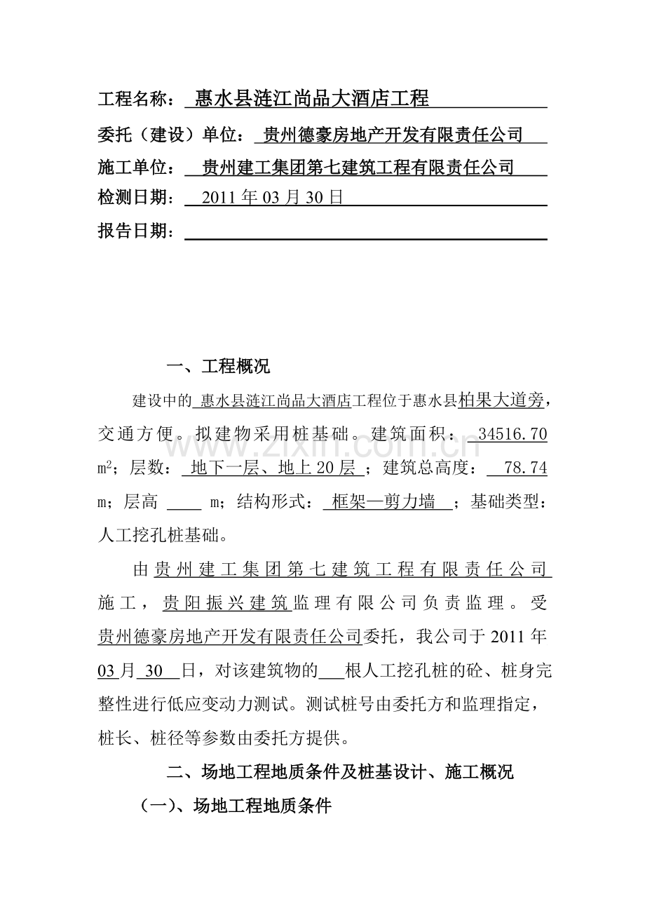 低应变检测信息传材料.doc_第1页