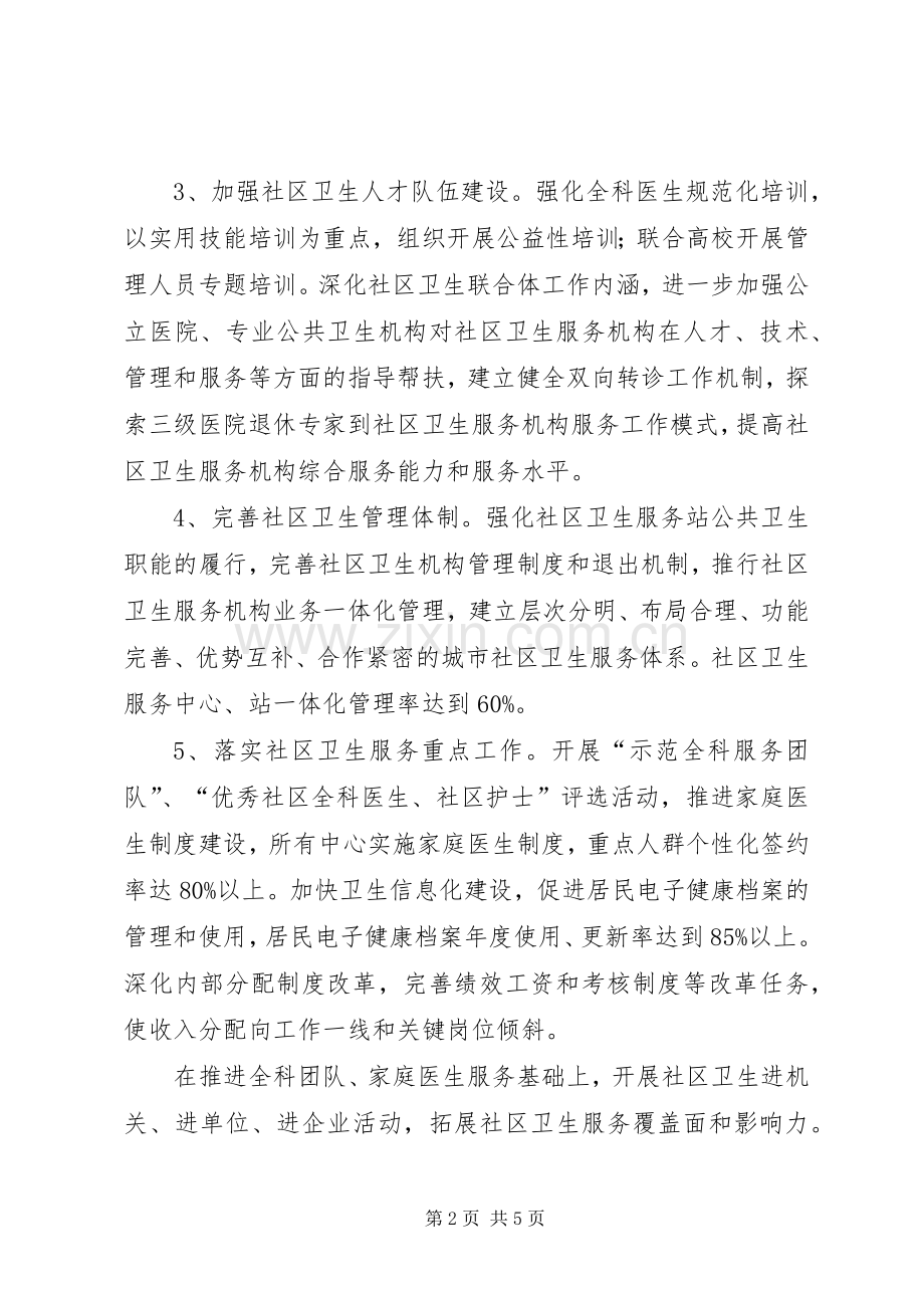 社区卫生与妇幼保健工作要点.docx_第2页