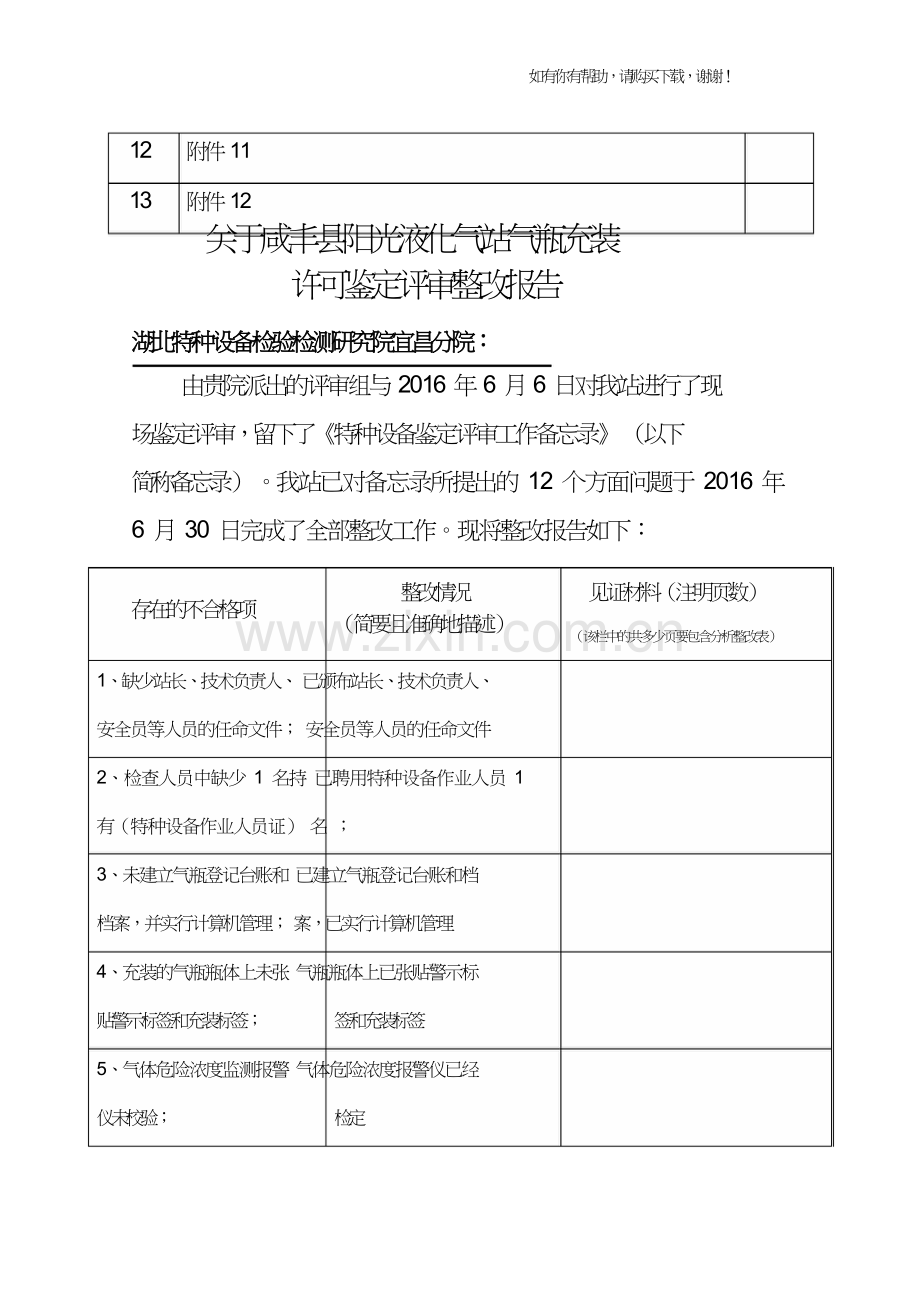 特种设备气瓶充装鉴定评审整改报告(doc37页).doc_第2页