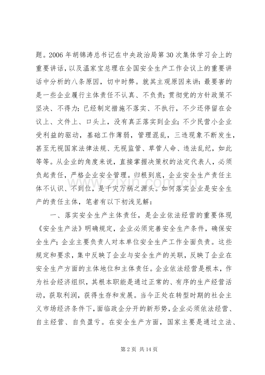 落实主体责任安全生产.docx_第2页