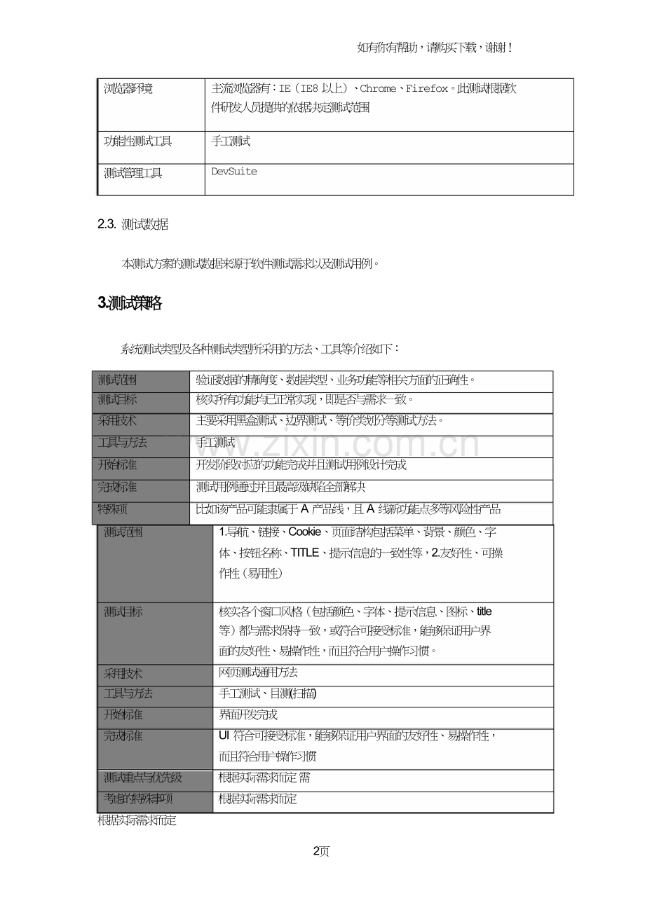 软件测试方案模板范文.doc_第2页