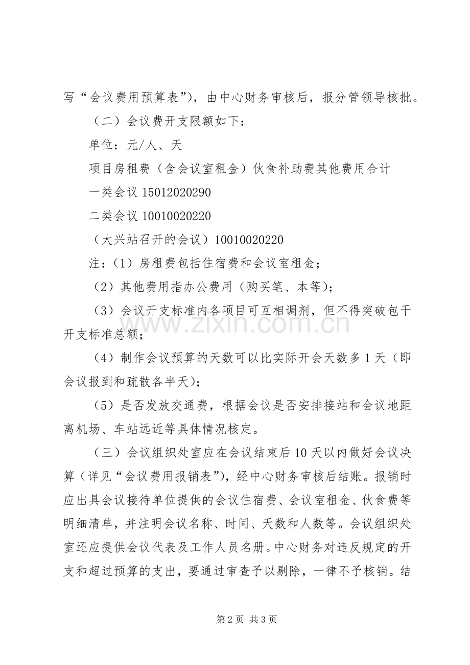 会议费管理暂行办法.docx_第2页