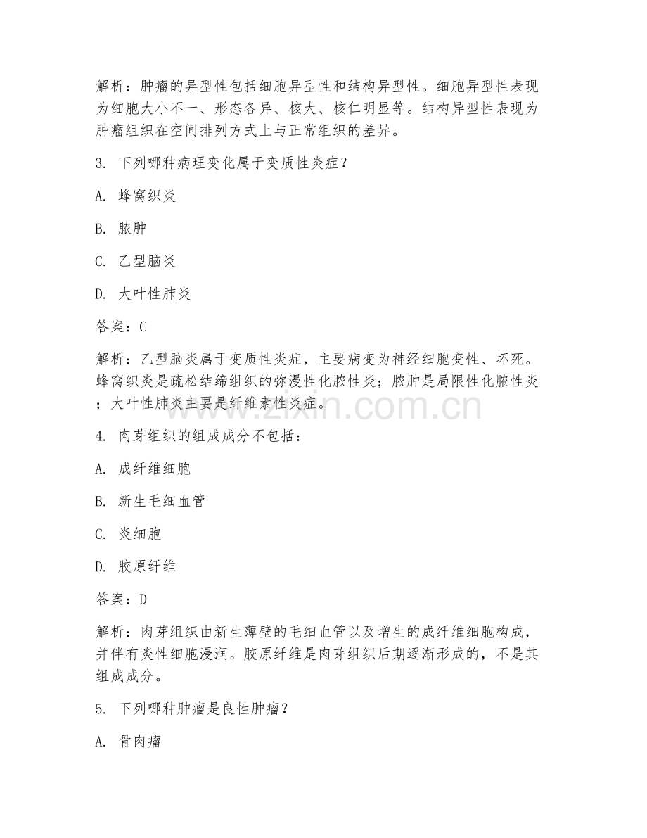 2025年临床医学病理题理论试题及答案详解.doc_第2页