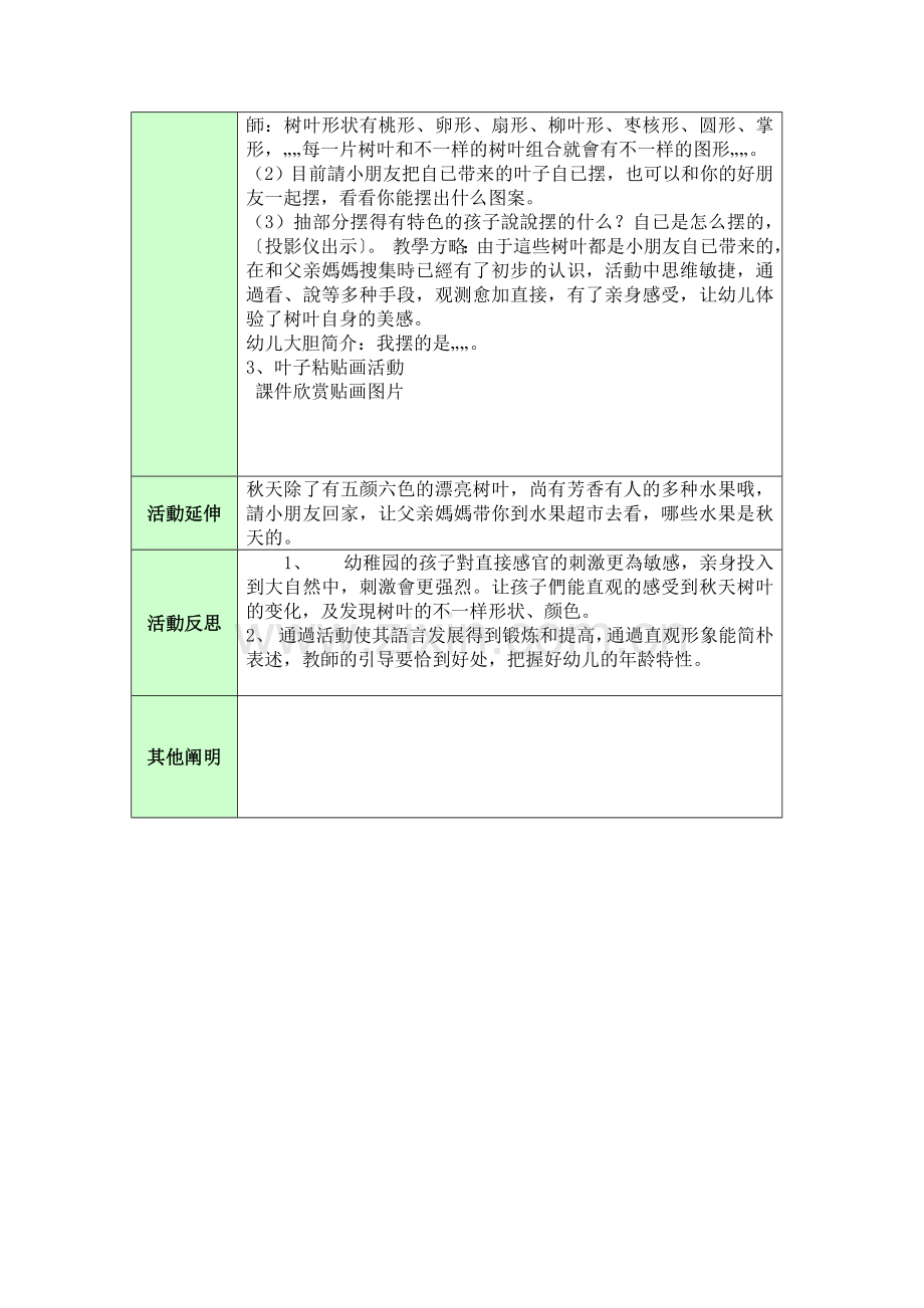 2025年电大学前教育本教育实习教学活动设计.doc_第2页