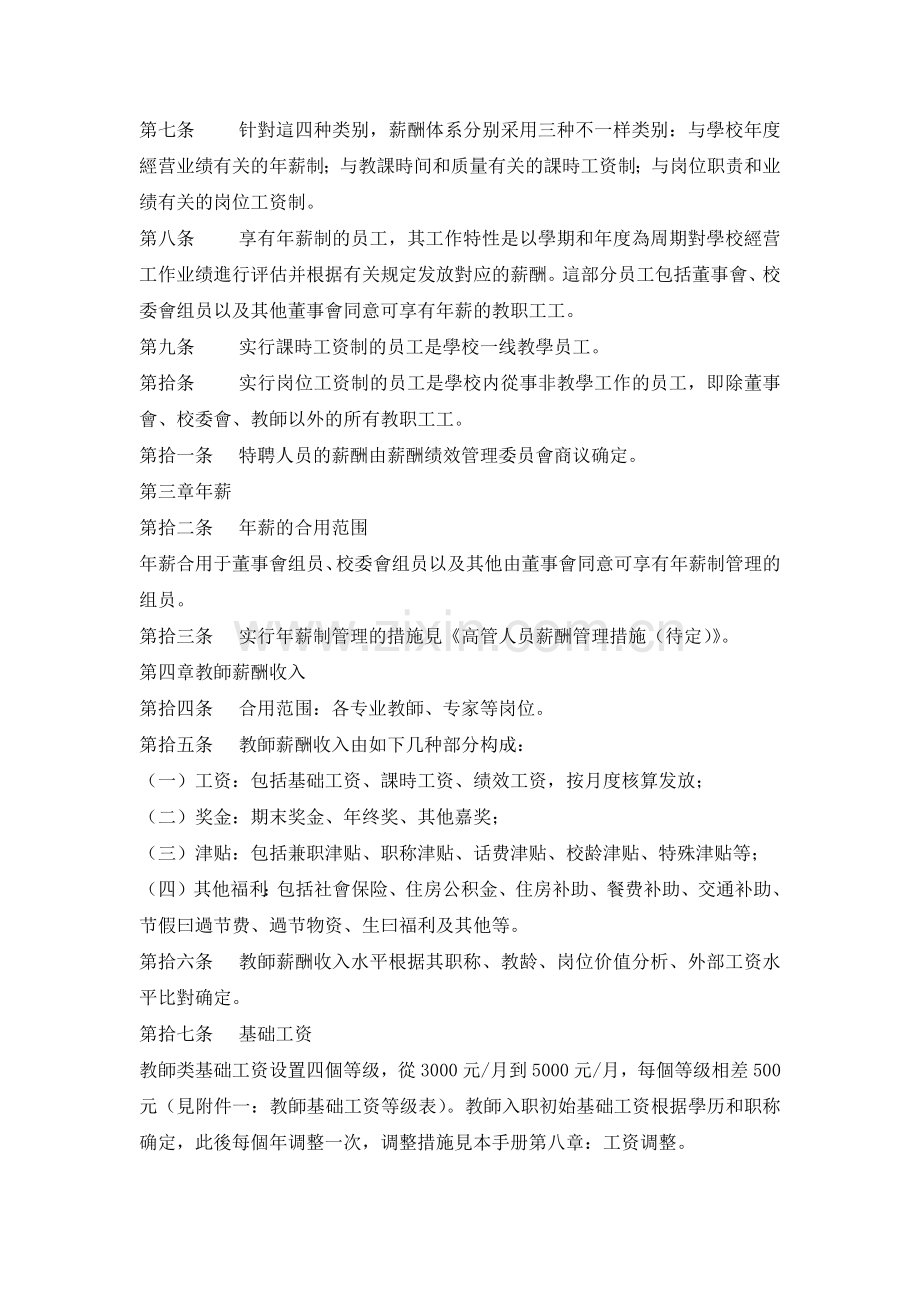 2025年制度文件大学薪酬福利制度全套.docx_第2页