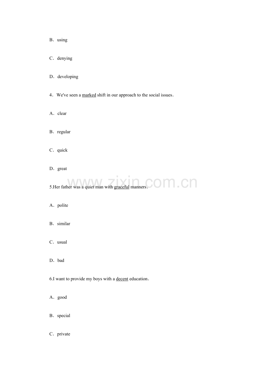 2023年职称英语等级考试理工类级真题及答案.doc_第2页