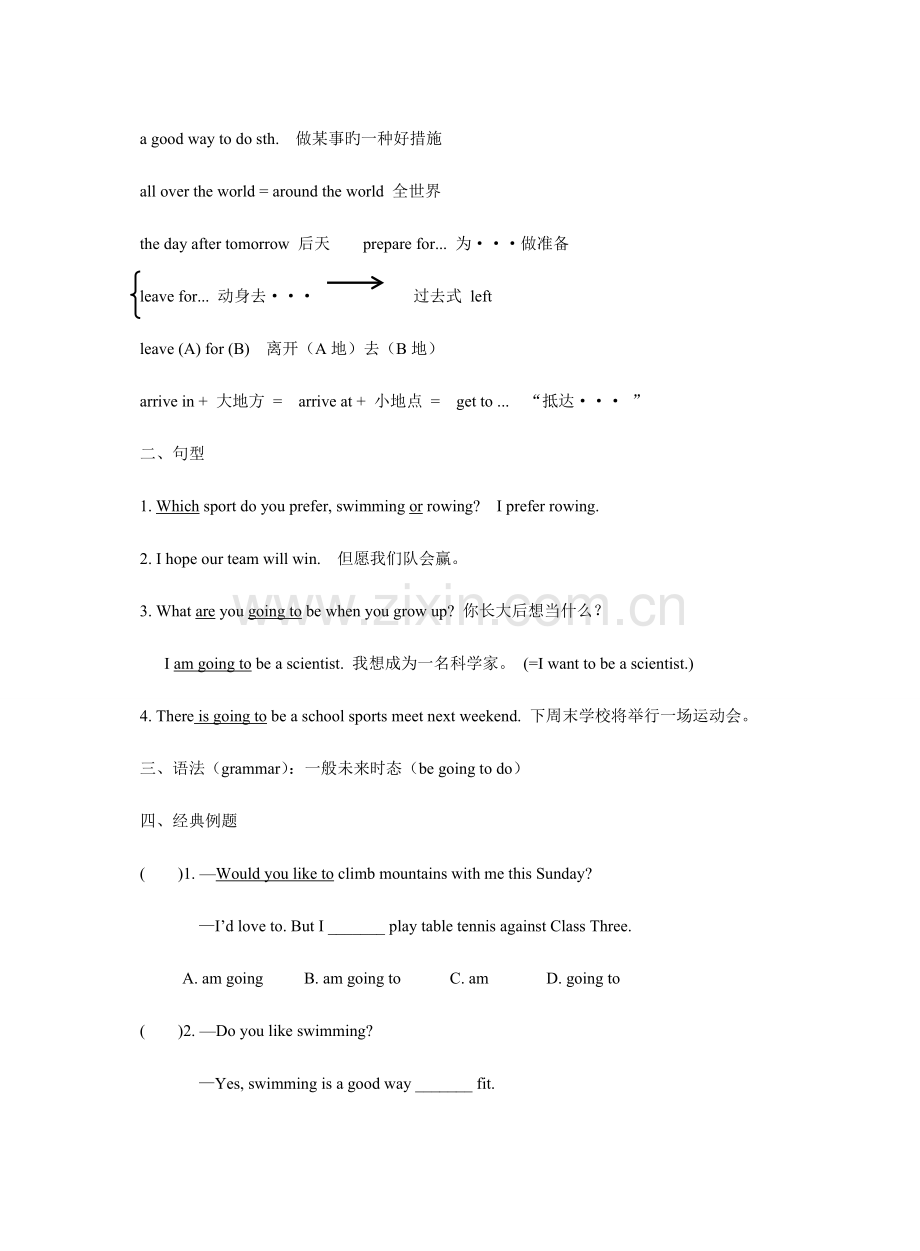 2023年仁爱英语八上知识点复习习题Unit.doc_第2页