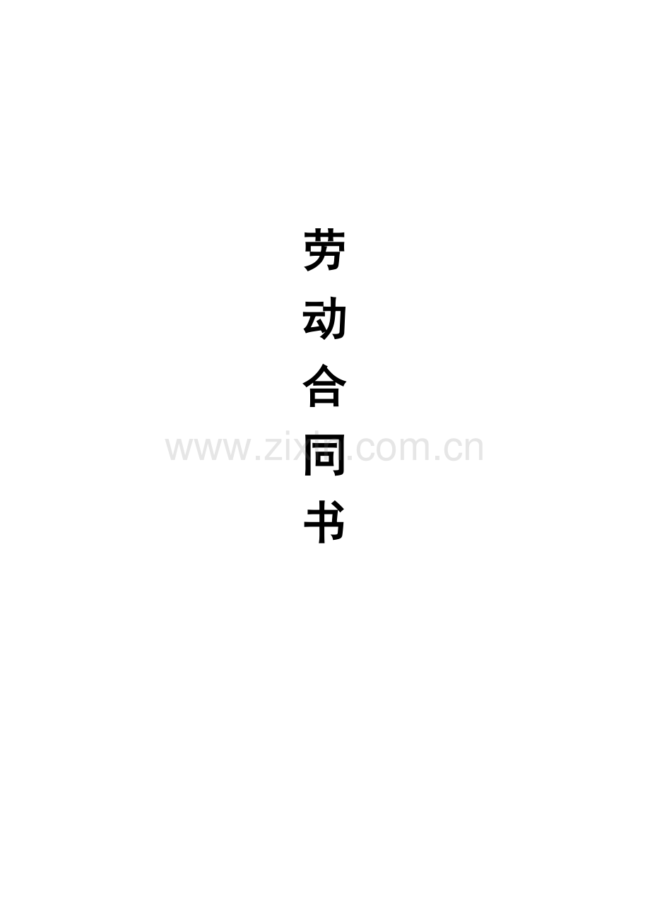 网络公司劳动合同范本模板.doc_第1页