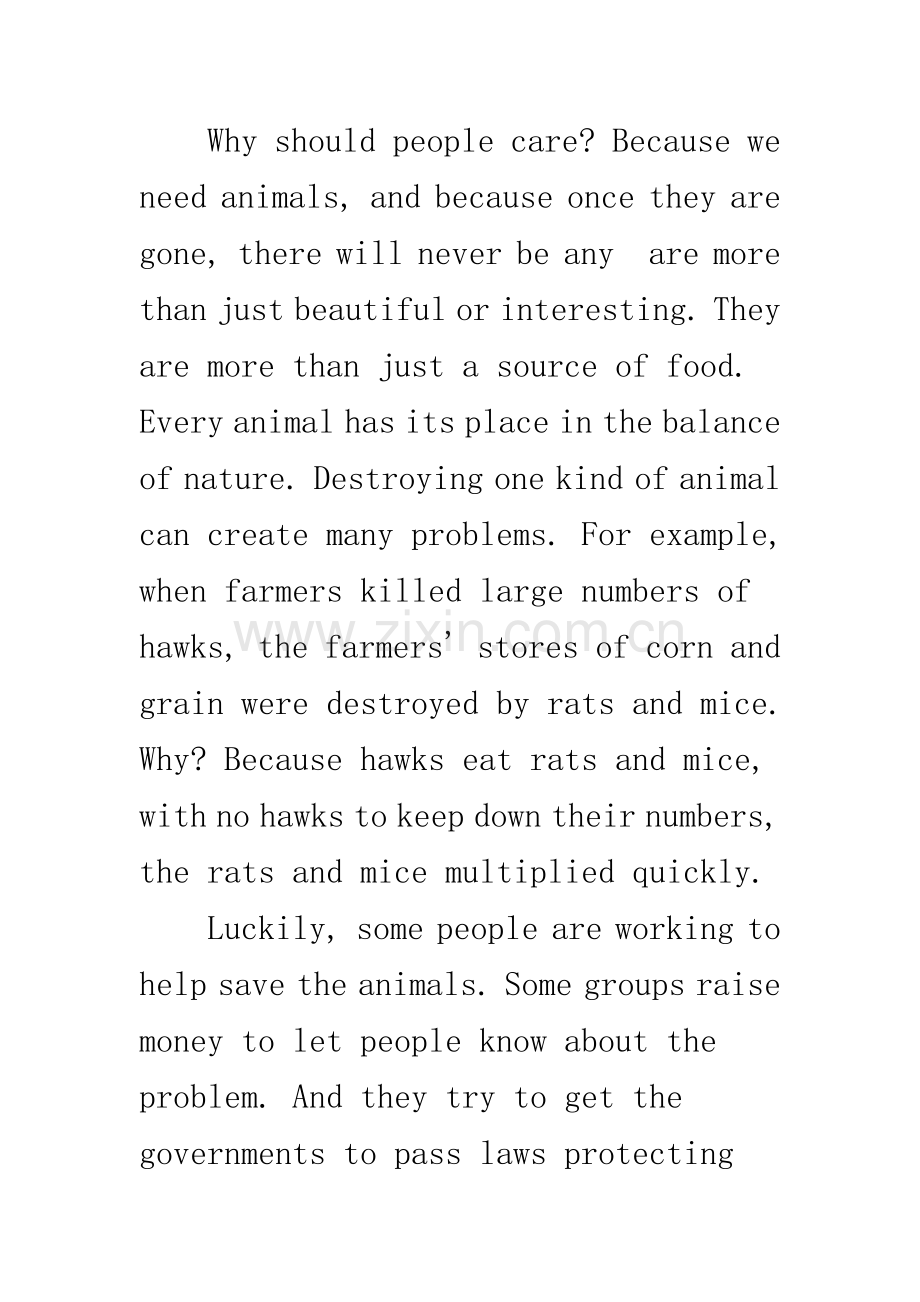 有关动物的初一英语小短文-初一英语小短文.docx_第2页