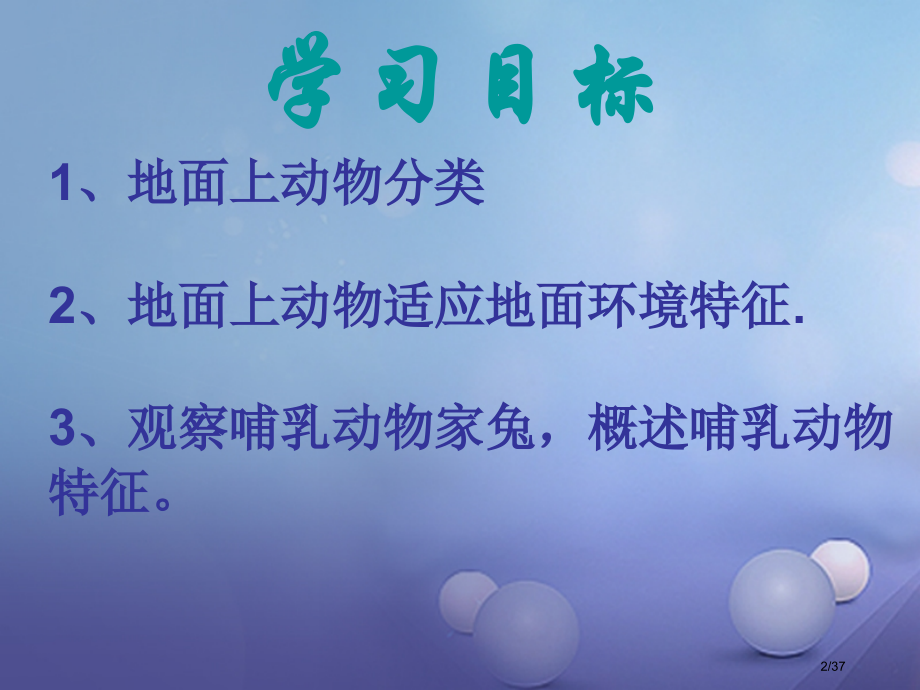 陕西省安康市七年级生物下册第五单元第11章地面上的生物第2节地面上的动物.pptx_第2页