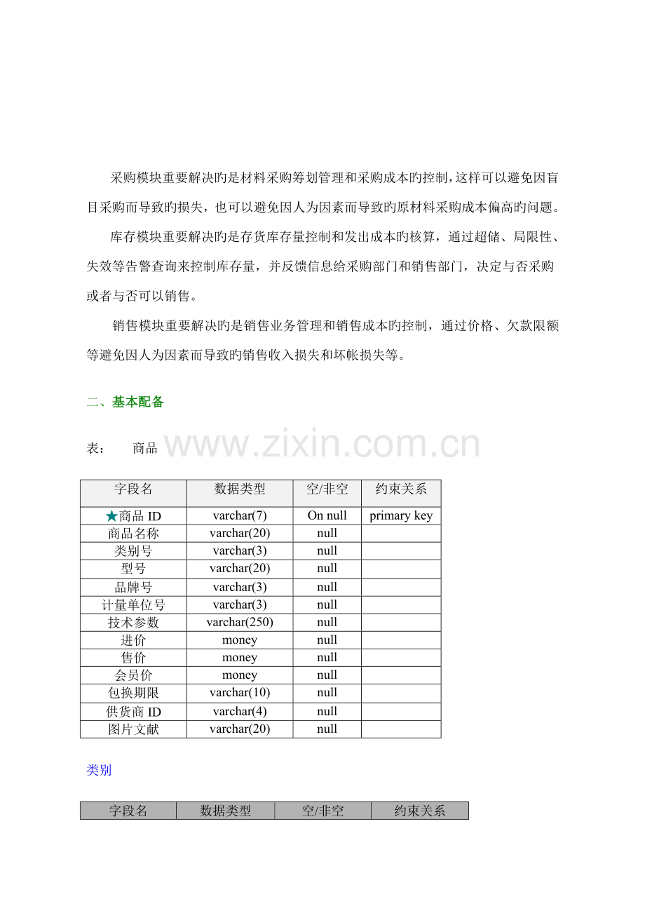 傲广电脑配件进销存需求分析专项说明书.docx_第2页