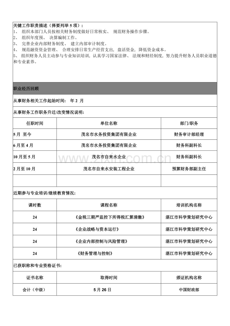 何文秀cfo能力综合评估表格模板.doc_第2页