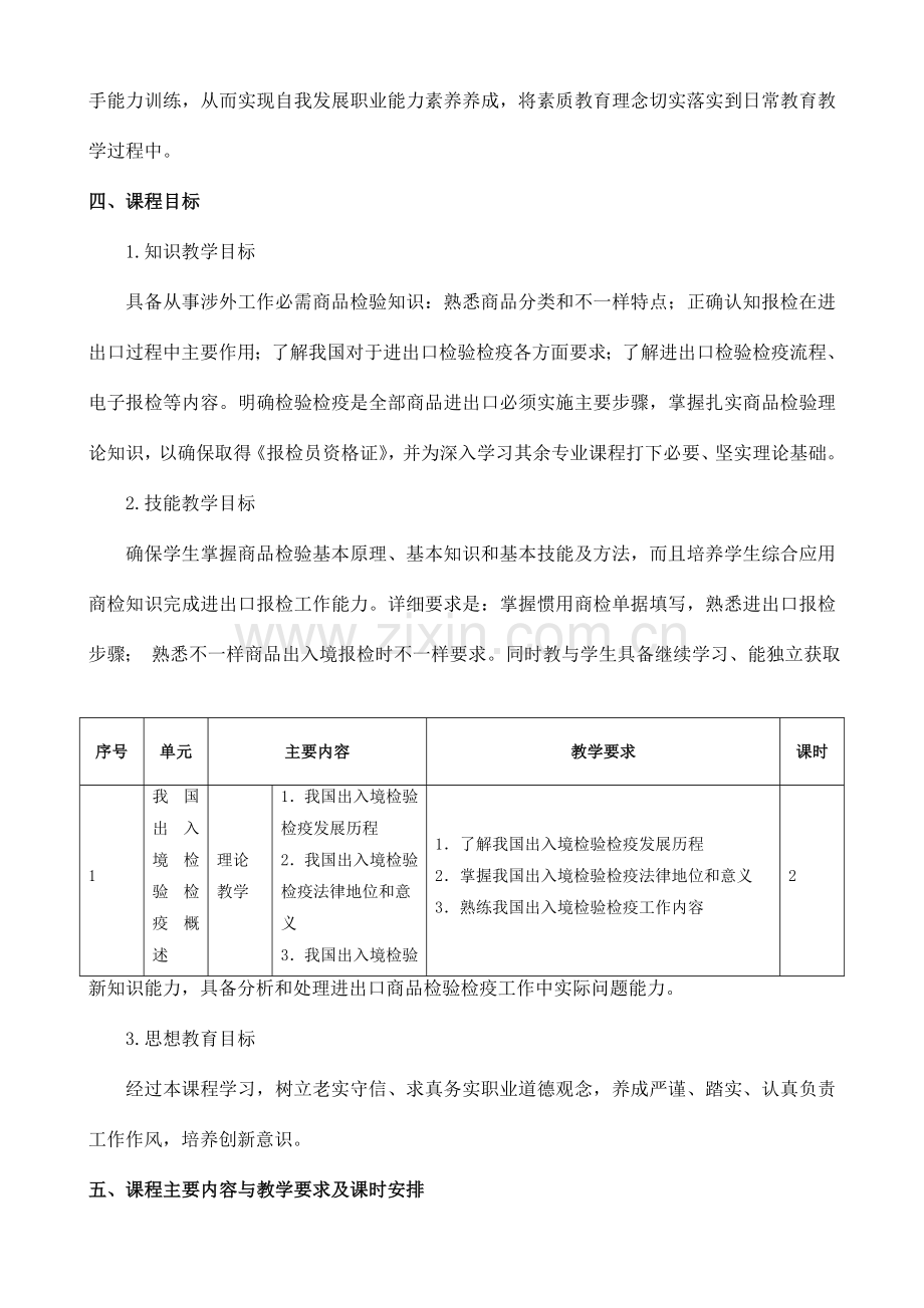 商检标准商检实务课程标准.doc_第2页