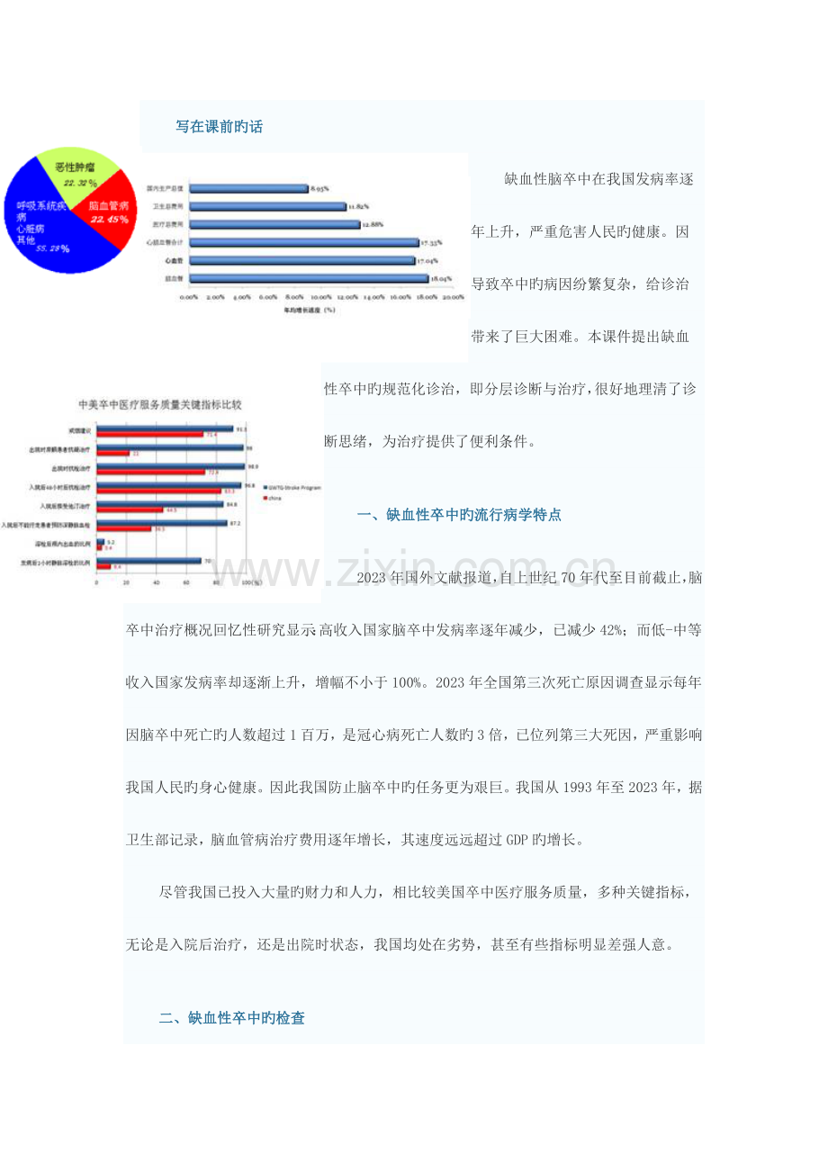 脑卒中诊断治疗综述.doc_第1页