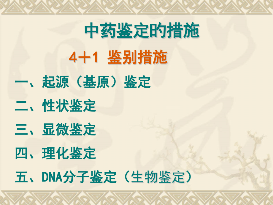 中药的性状鉴定.pptx_第1页