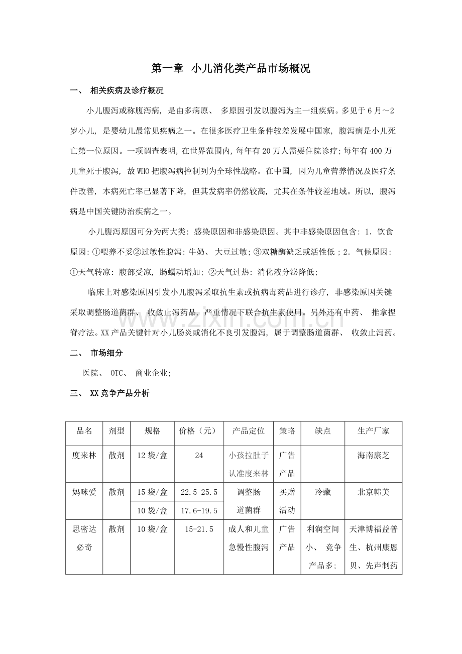 XX产品策划案药品实例范本.doc_第2页