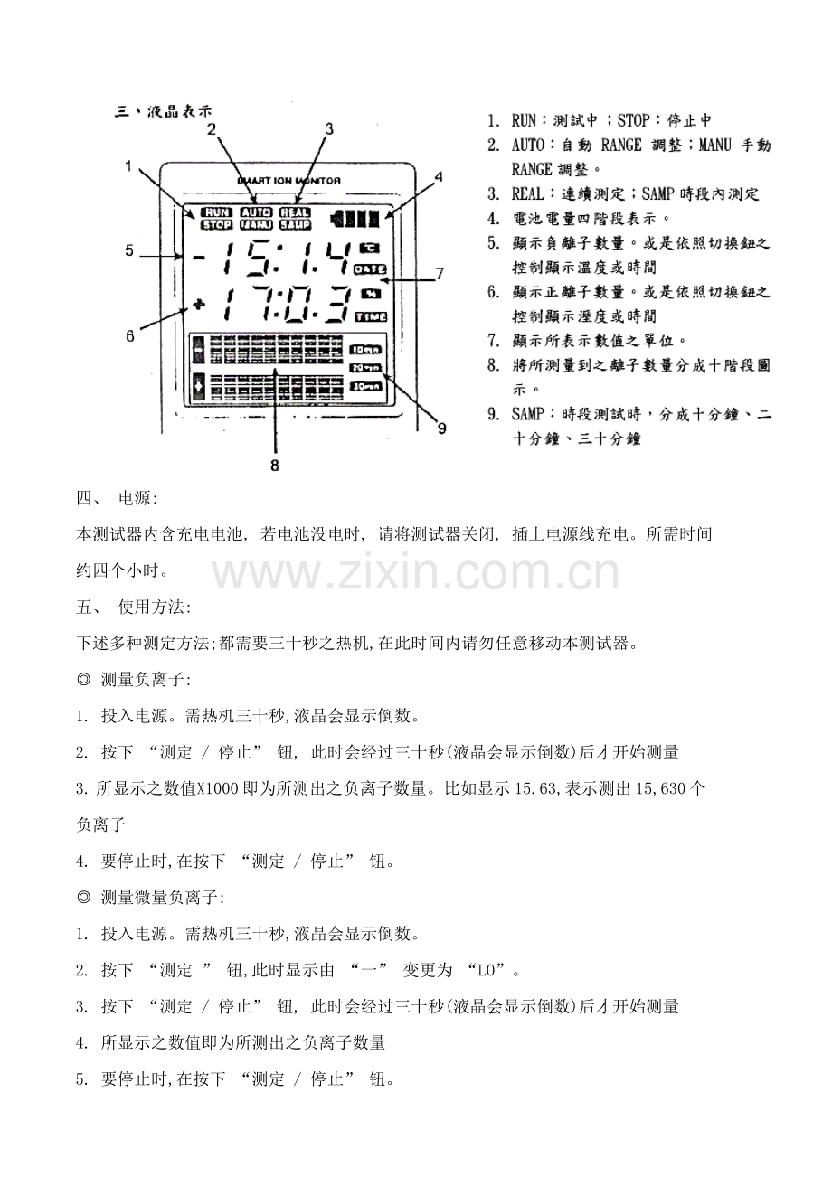 ITCA负离子测试器使用说明书.doc_第2页