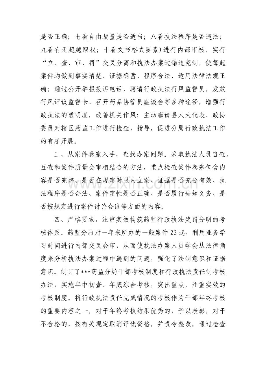 200_年年终药监局行政执法工作总结 - 页1_2.docx_第2页