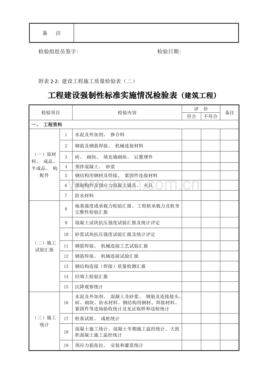 住建部质量表格模板.doc_第2页