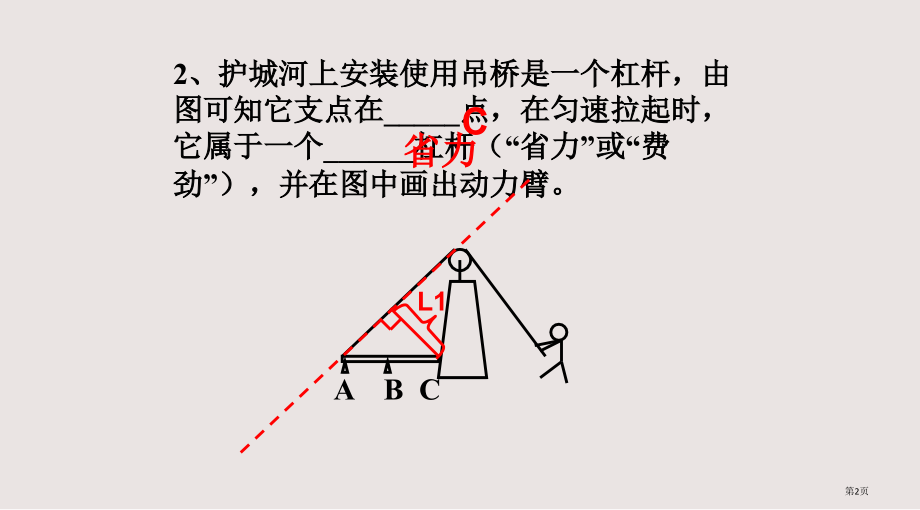 中考物理复习课件杠杆和滑轮.pptx_第2页