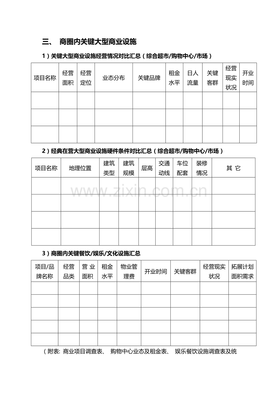 商业零售市场调研表格模板.doc_第2页