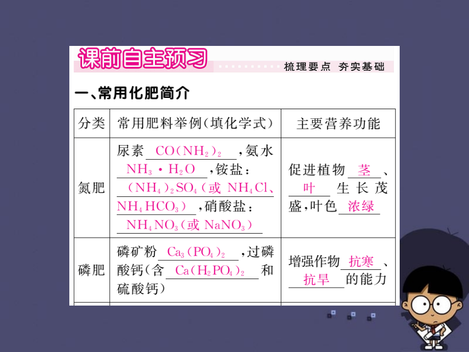 人教初中化学九下12课题2化学肥料.pptx_第2页