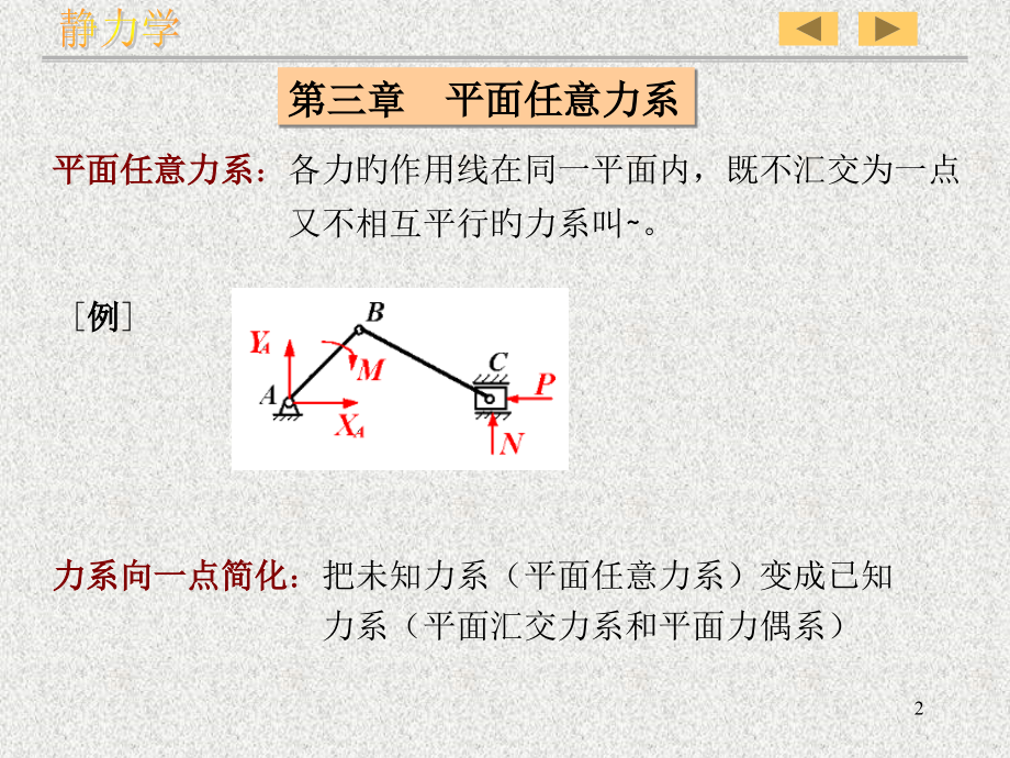 工程力学平面任意力系.pptx_第2页