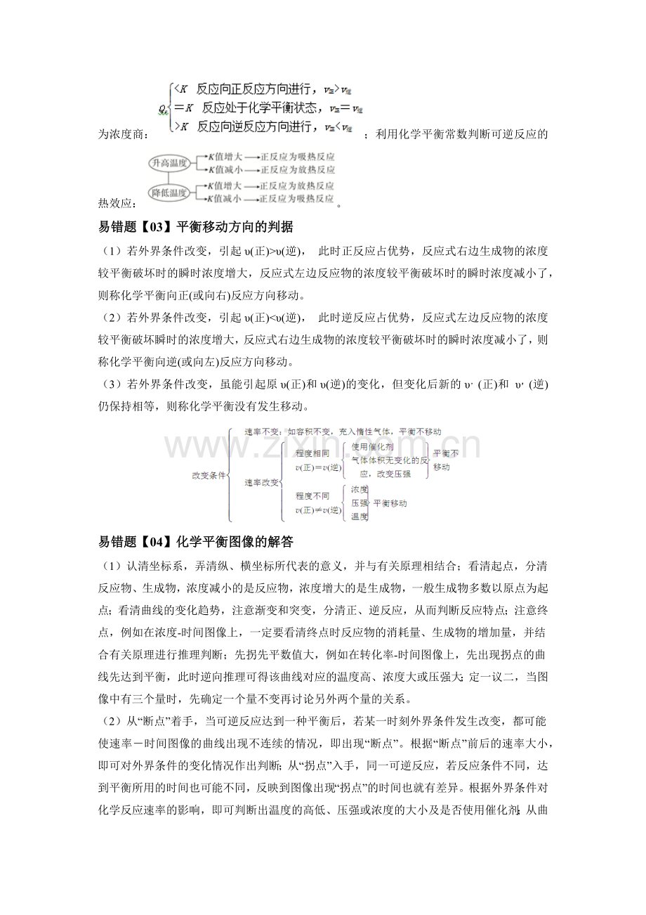 易错点12--化学反应平衡和移动-备战2022年高考化学考试易错题(原卷版).docx_第2页
