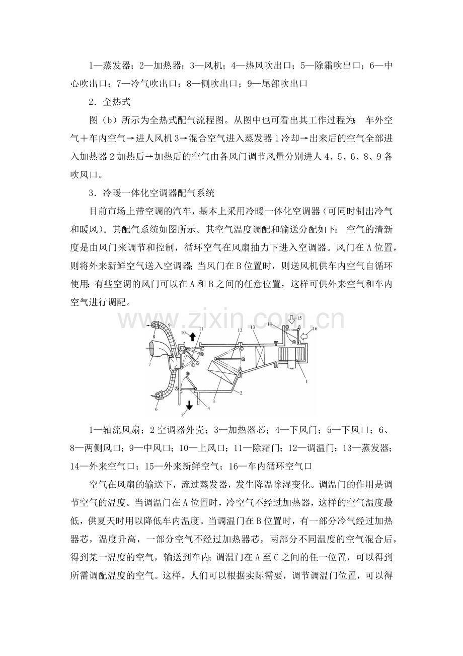 《汽车电气设备构造与维修》配套教案：模块六-项目2-汽车空调配气系统与空调取暖的认知.docx_第2页