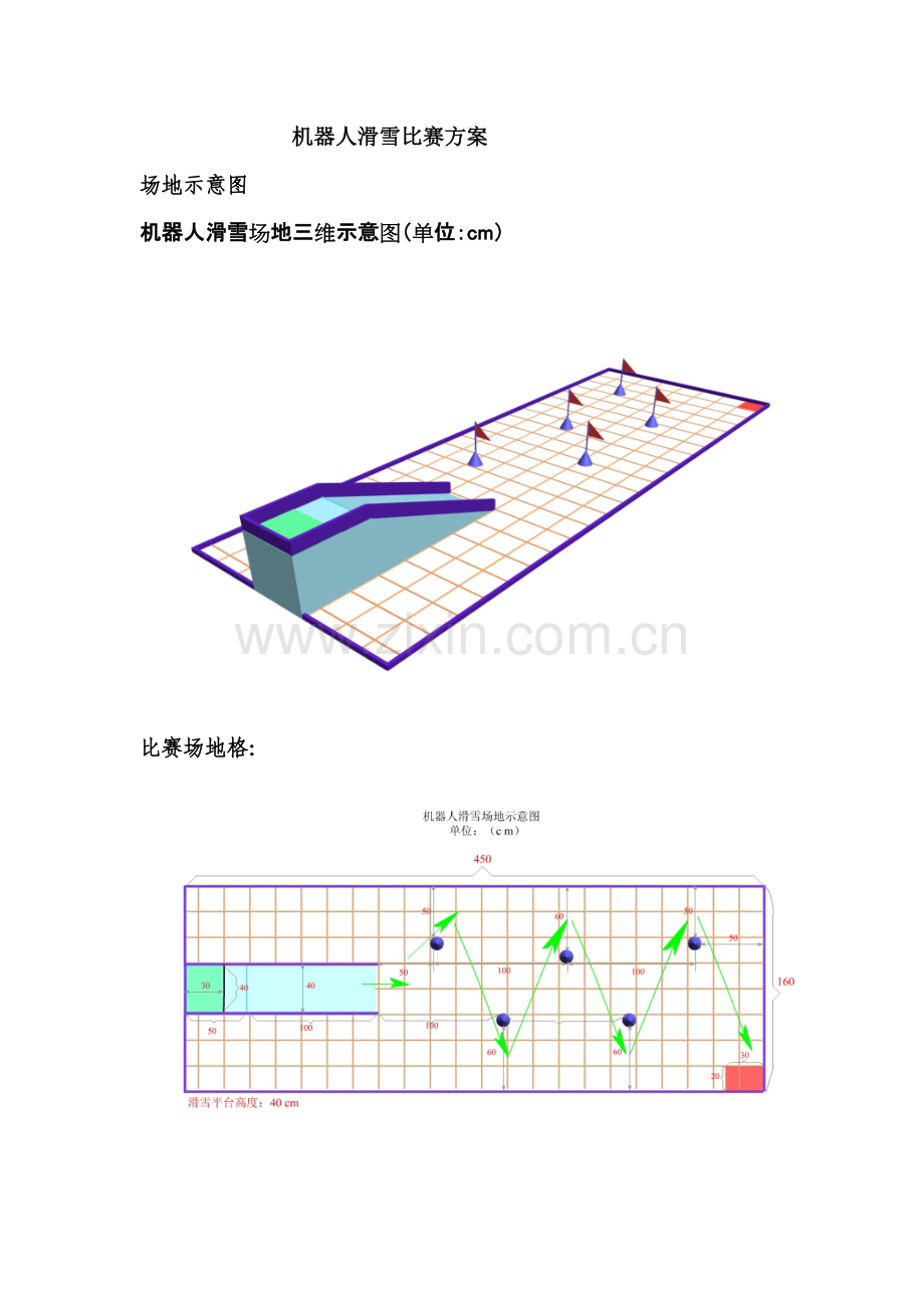 机器人滑雪比赛专题方案.doc_第1页