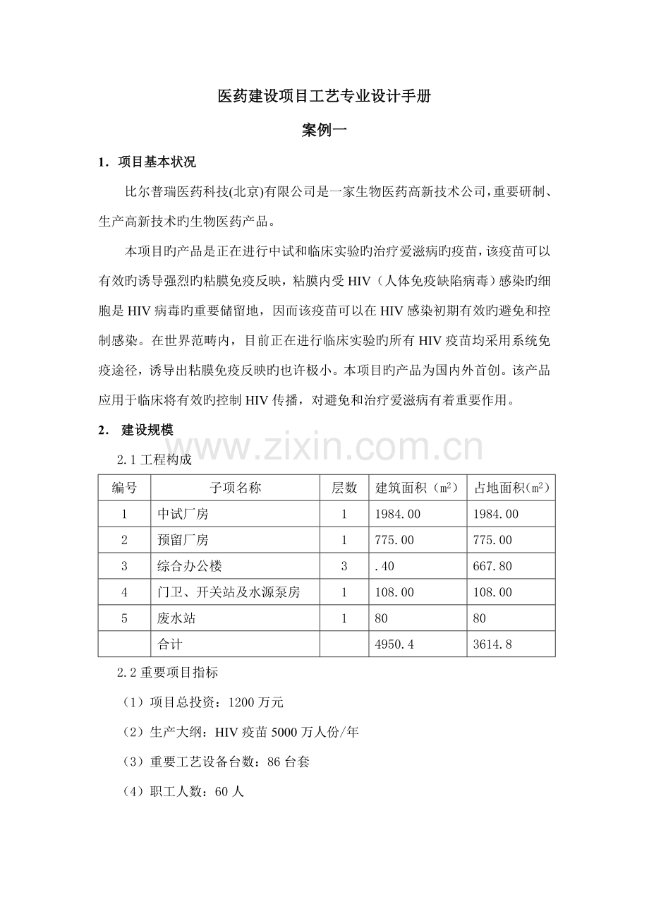 医药专项项目案例一比尔.doc_第1页