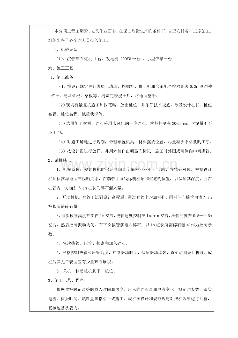 碎石桩综合施工重点技术交底.doc_第2页