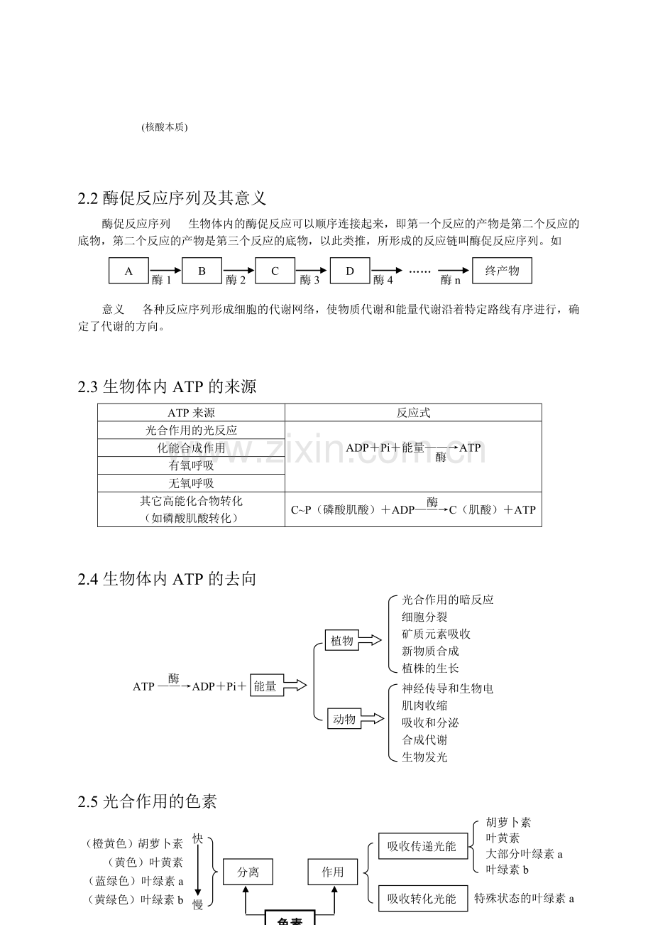 高中生物知识点生物竞赛必备知识总结.doc_第2页