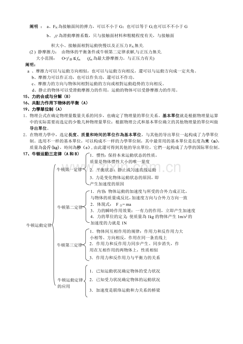 2025年高一上物理知识点总结.doc_第2页