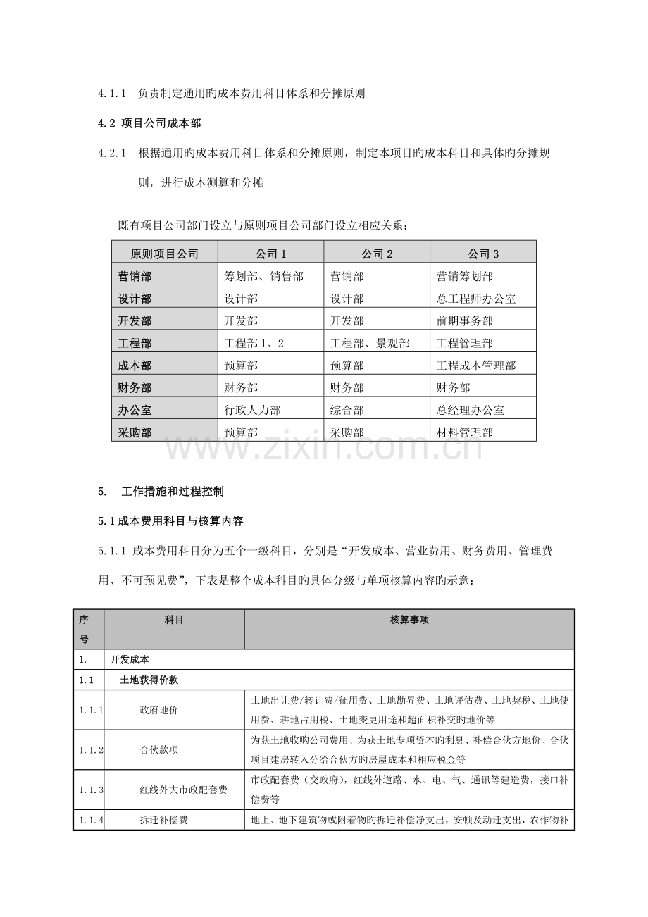房地产专项项目成本科目设置和分摊原则指引.doc_第2页