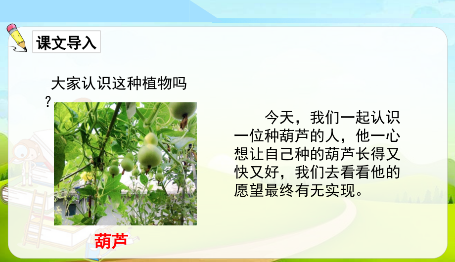 部编版二年级语文上册第14课《我要的是葫芦》优秀.ppt_第2页