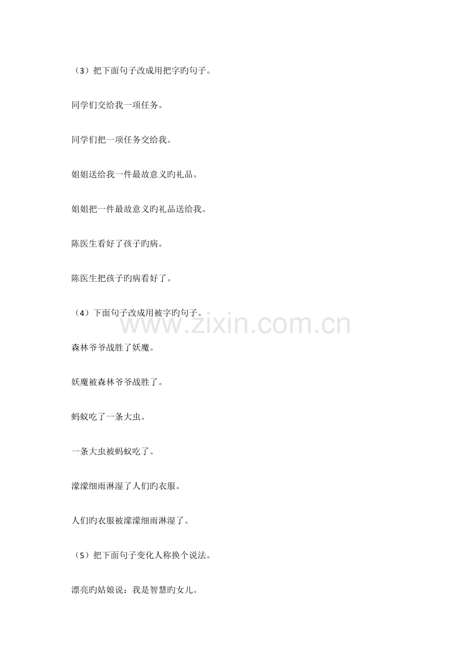 2023年小升初语文句子专项训练.docx_第2页