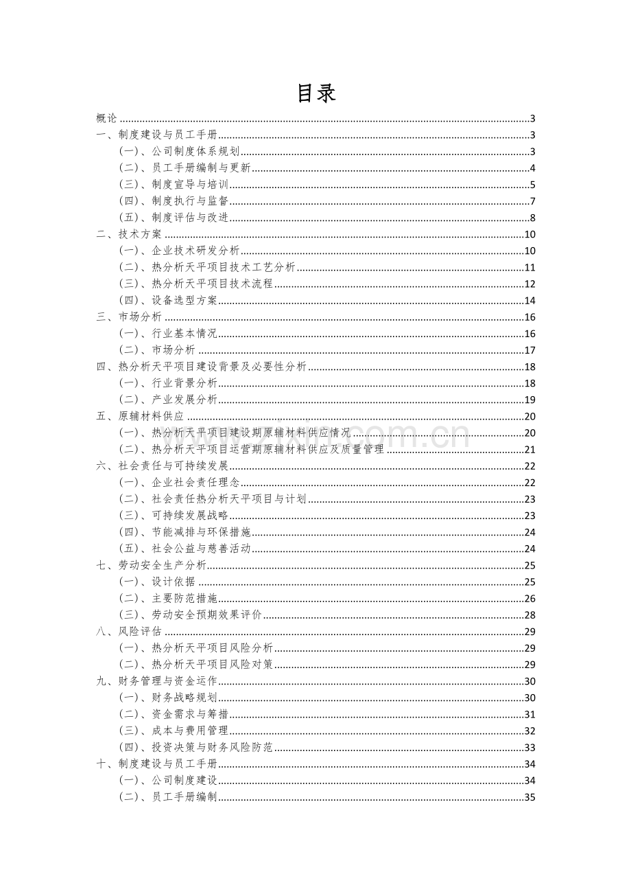 2024年热分析天平项目可行性研究报告.docx_第2页
