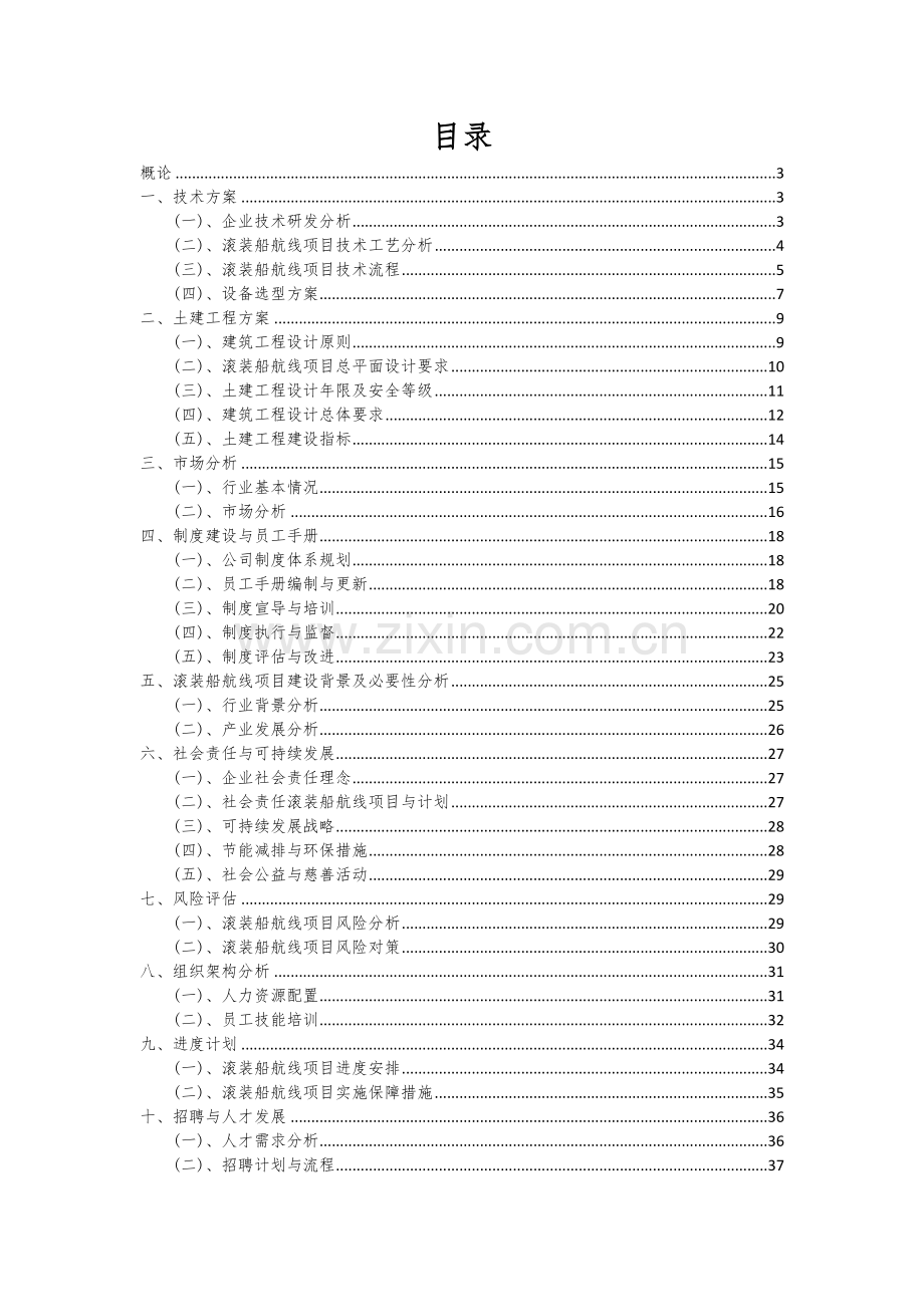 2024年滚装船航线项目投资分析及可行性报告.docx_第2页