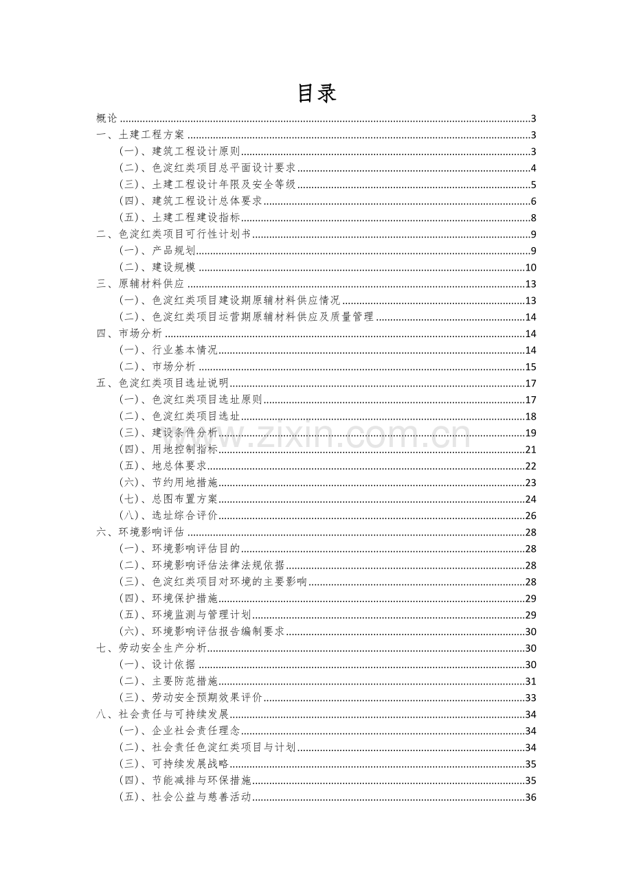 2025年度色淀红类项目可行性方案.docx_第2页