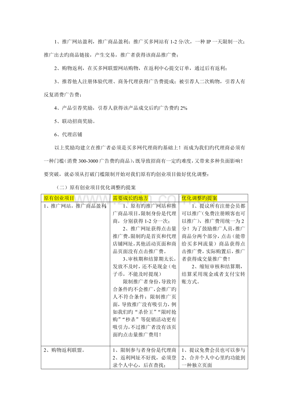 全网民创业项目策划书.doc_第2页
