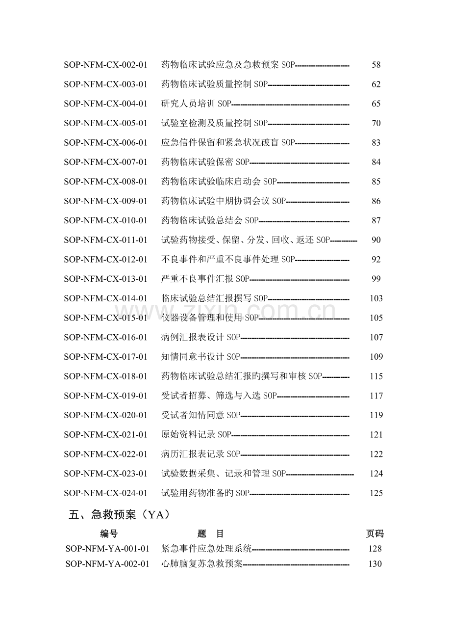 药物临床试验应急预案管理制度和SOP.doc_第2页