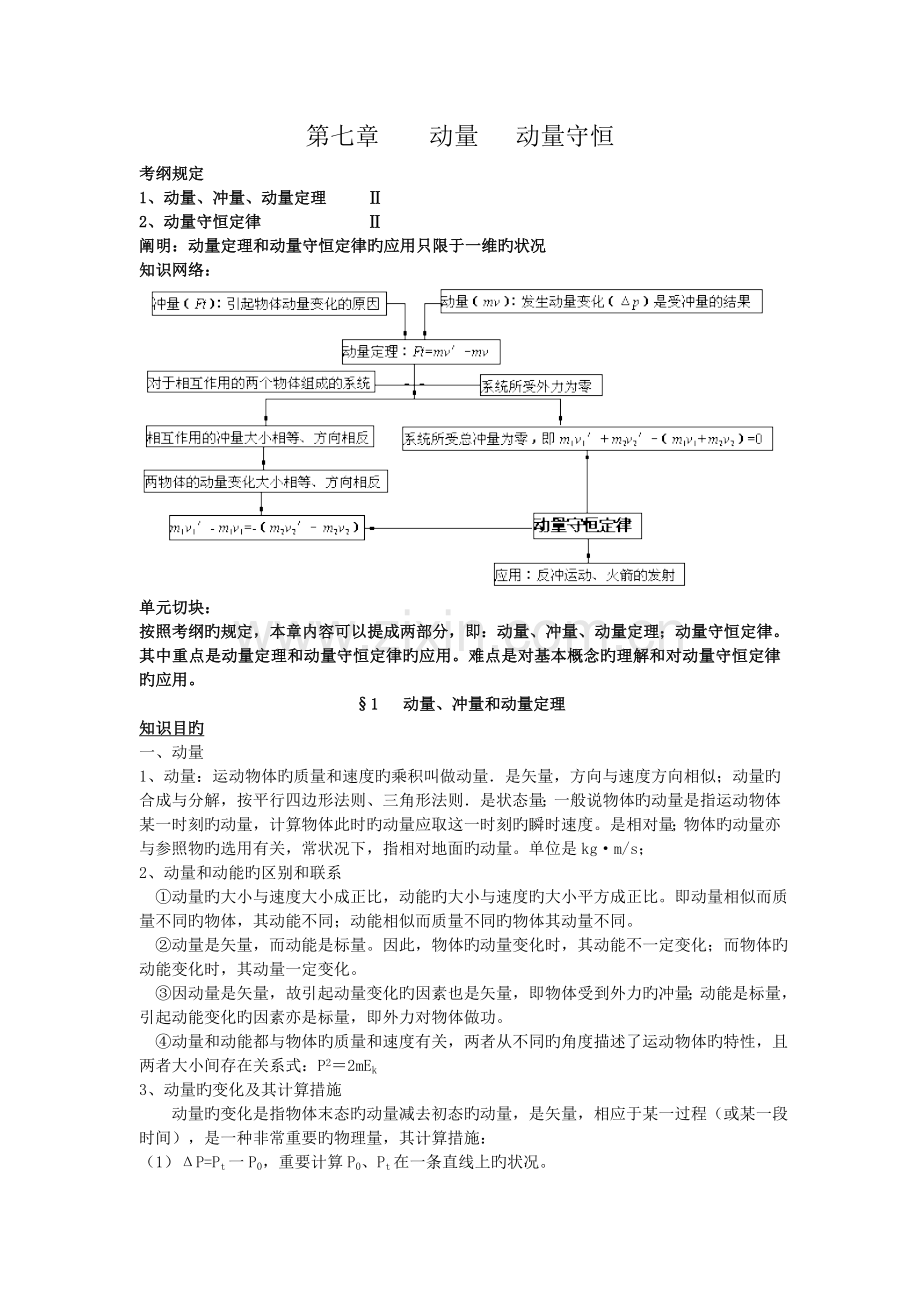 动量、冲量和动量定理.doc_第1页