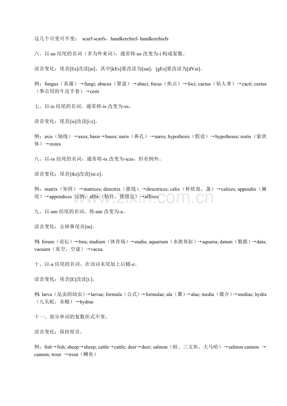 英语名词单数变复数主要规则.docx_第2页