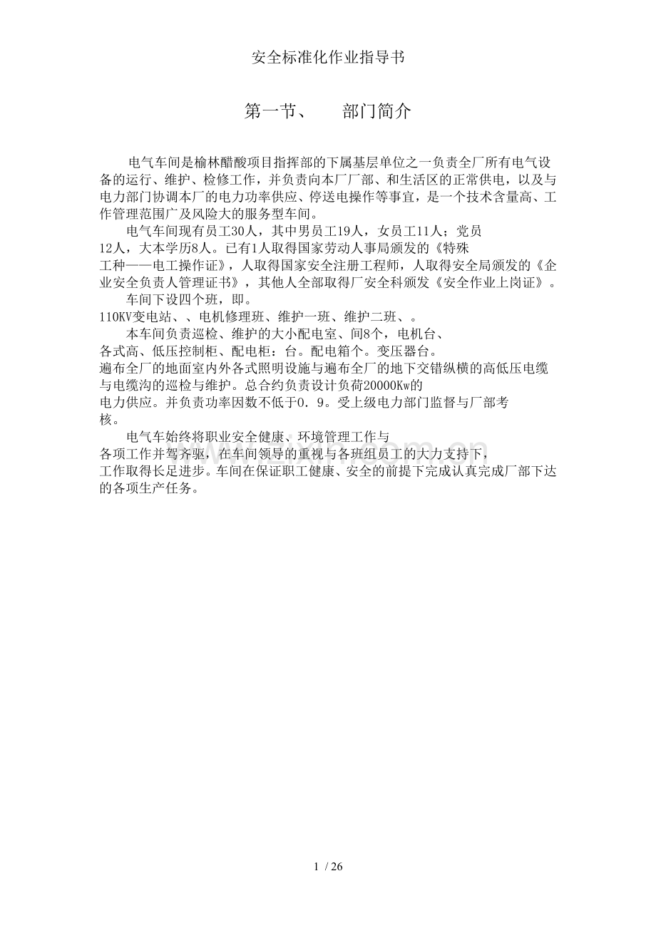 安全标准化作业指导书.doc_第1页