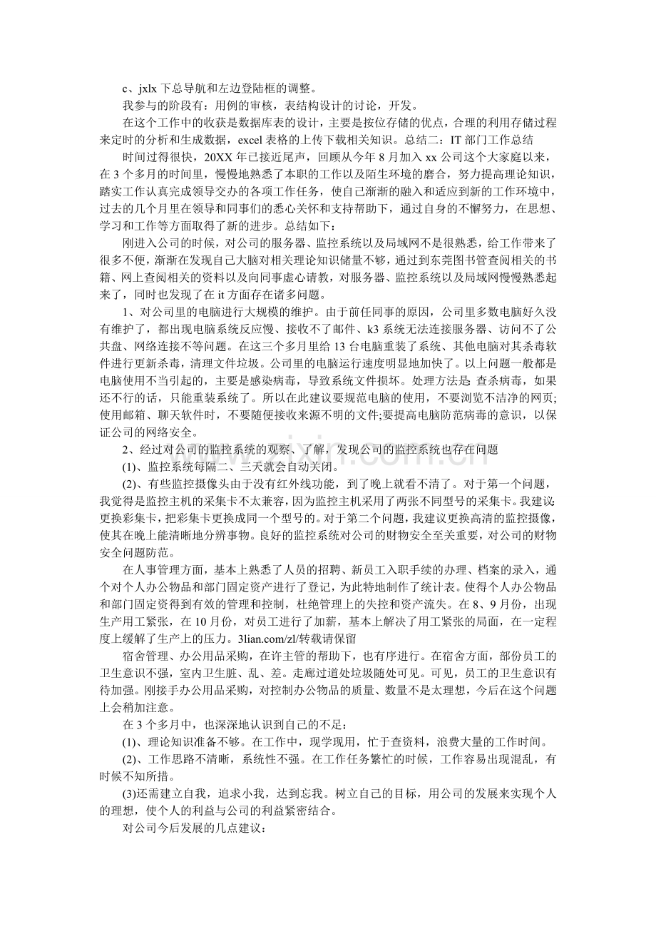 IT部门工作总结.doc_第2页
