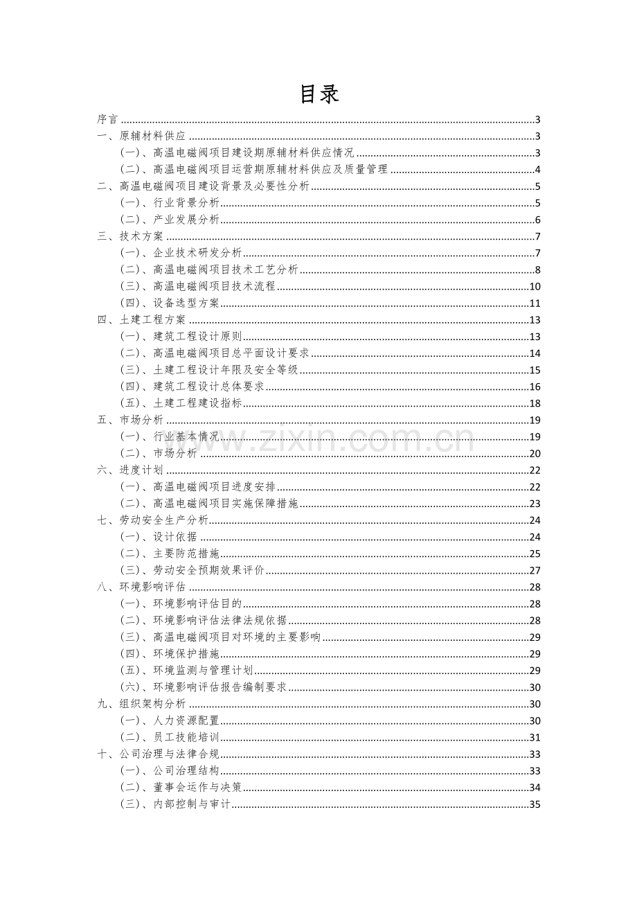 2024年高温电磁阀项目可行性研究报告.docx_第2页