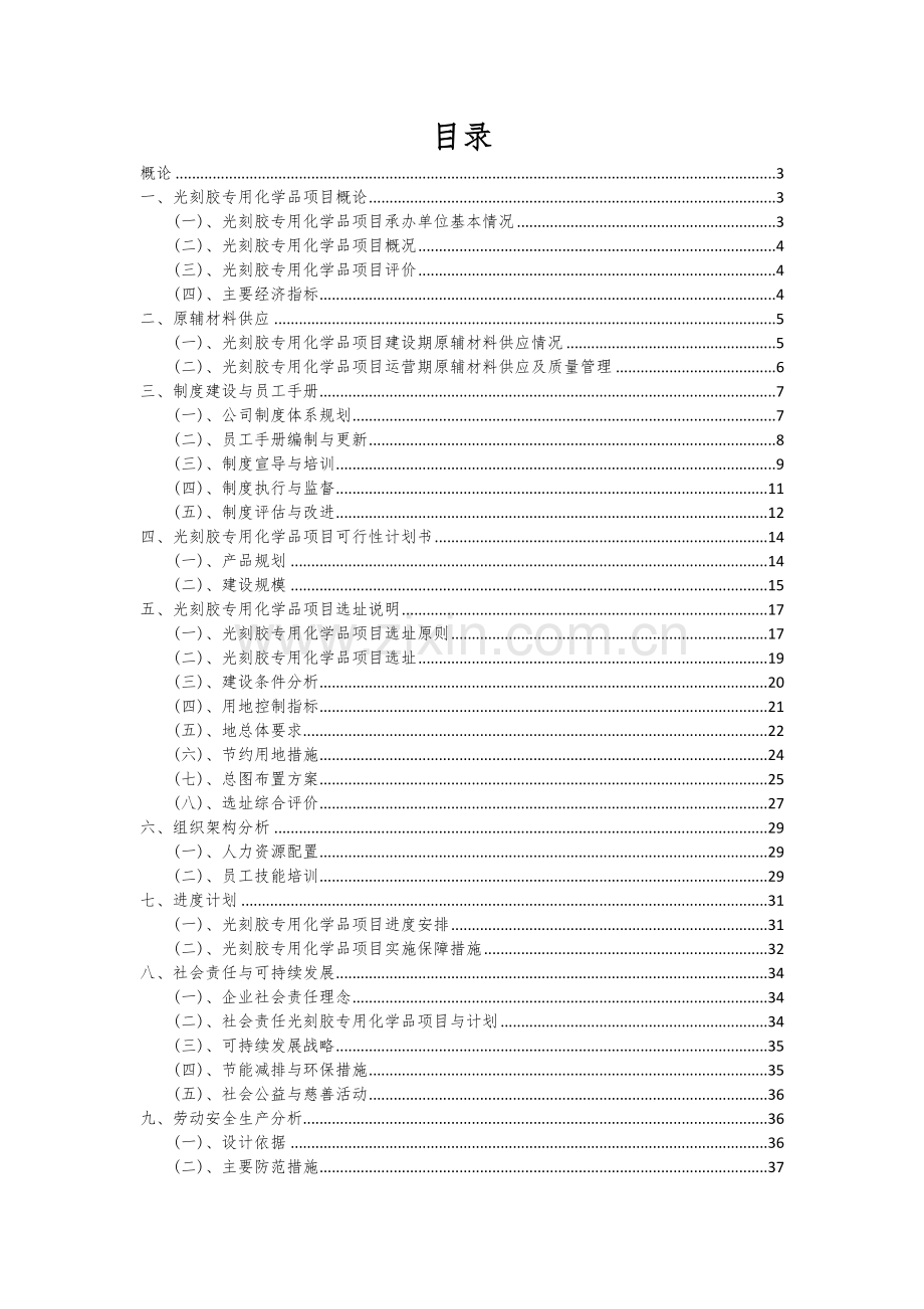 2025光刻胶专用化学品项目建议书.docx_第2页