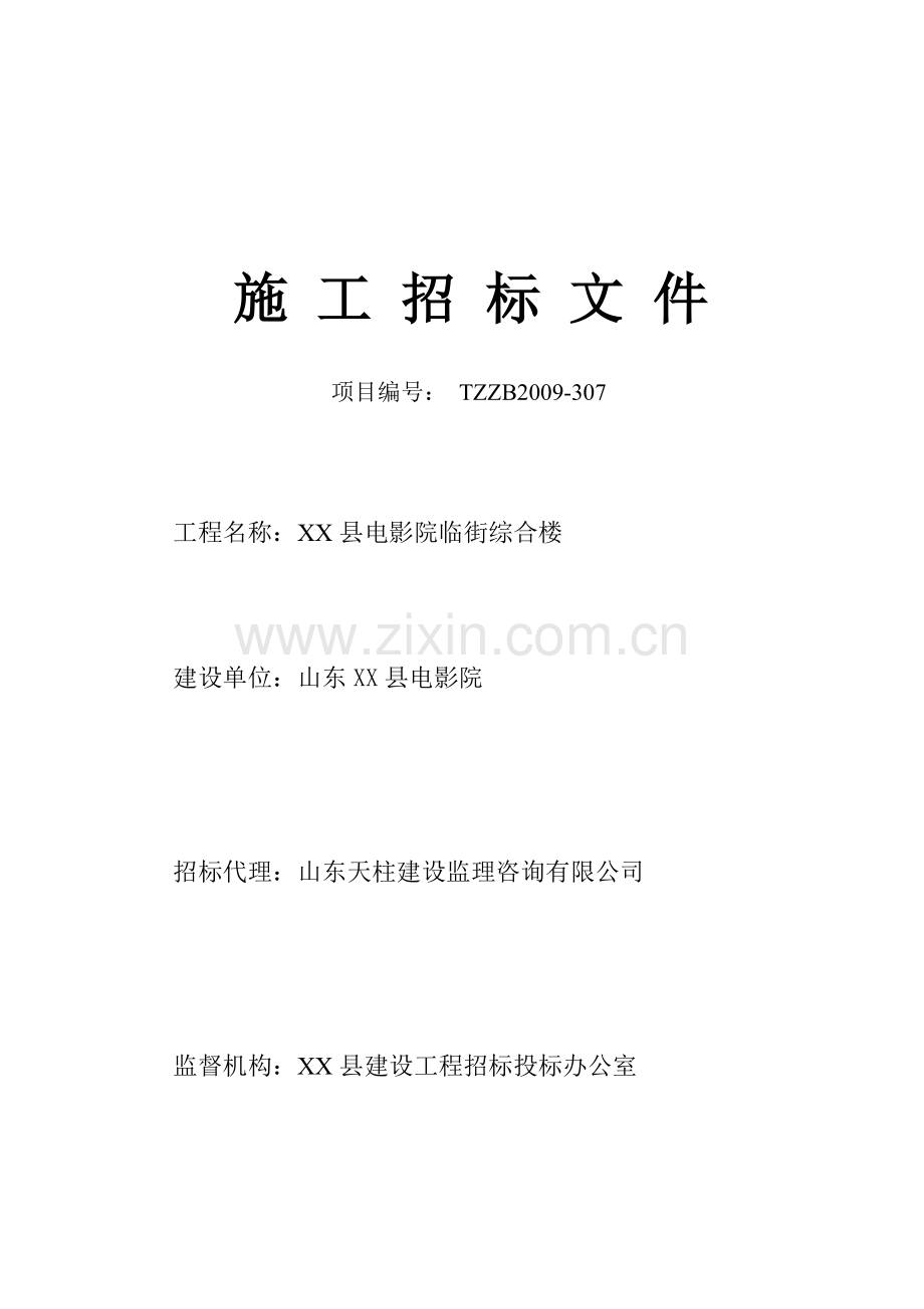 电影院招标文件.doc_第1页