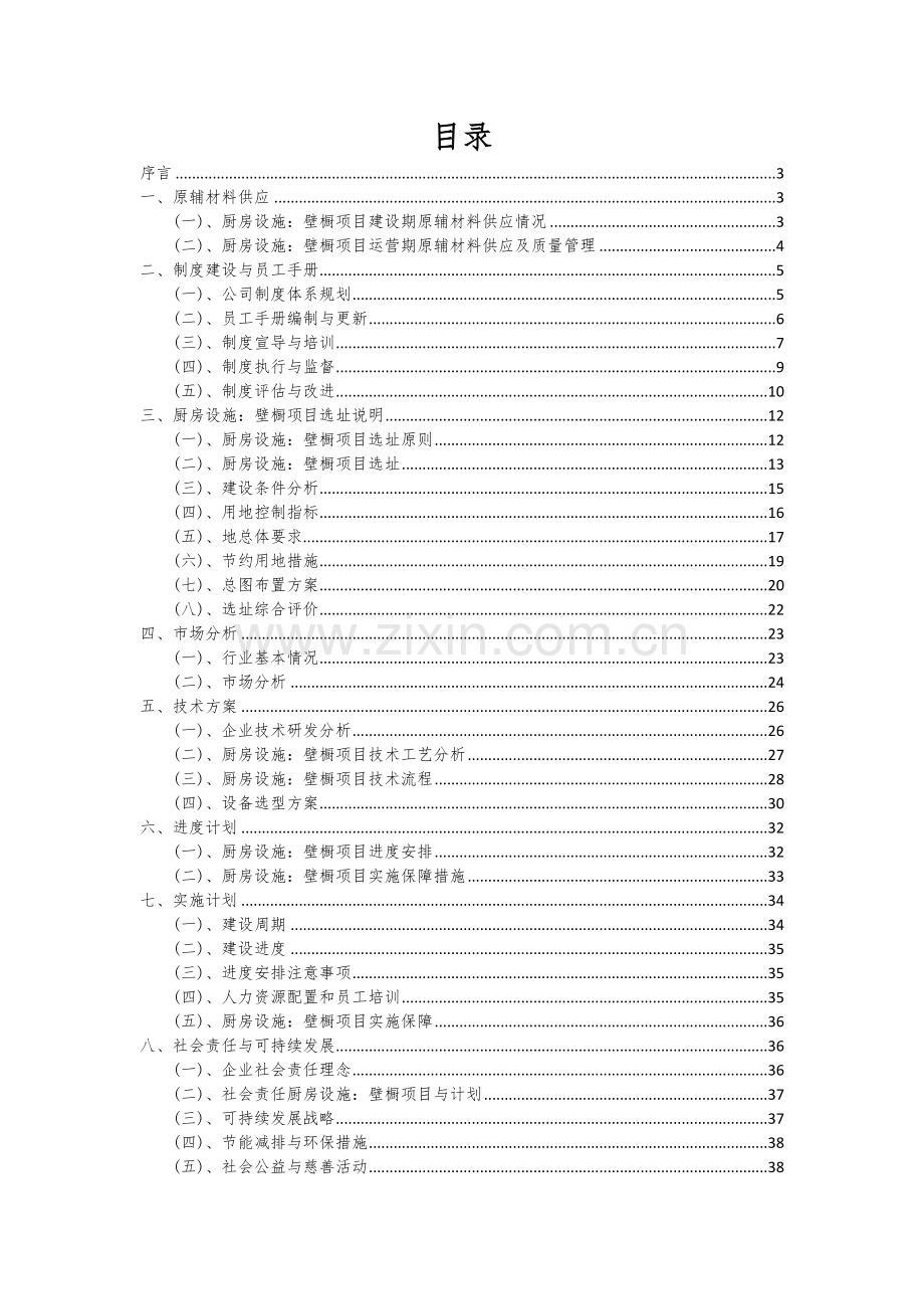 2024年厨房设施：壁橱项目深度研究分析报告.docx_第2页